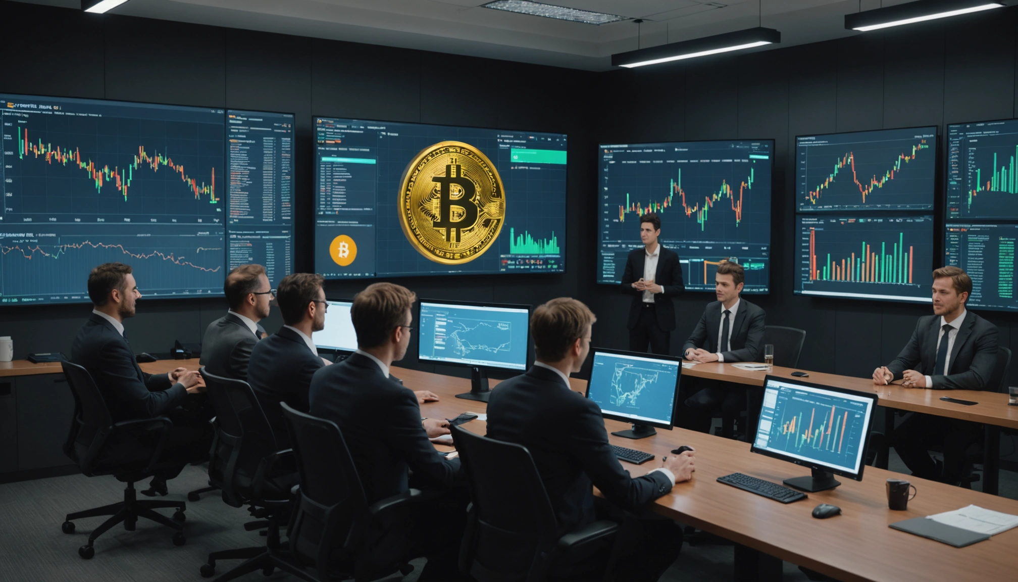 Analysts discussing Bitcoin ETF impacts on cryptocurrency market