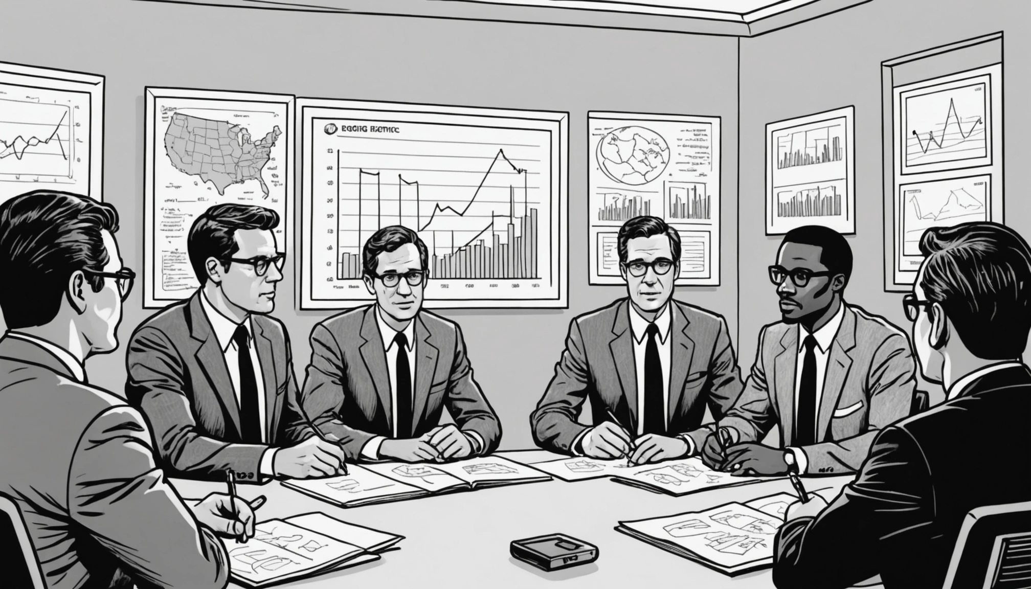 Graph showing cryptocurrency market trends during a global recession