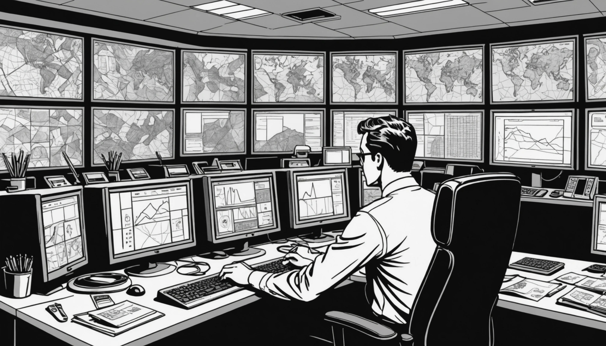 Diverse group discussing cybersecurity strategies in an office