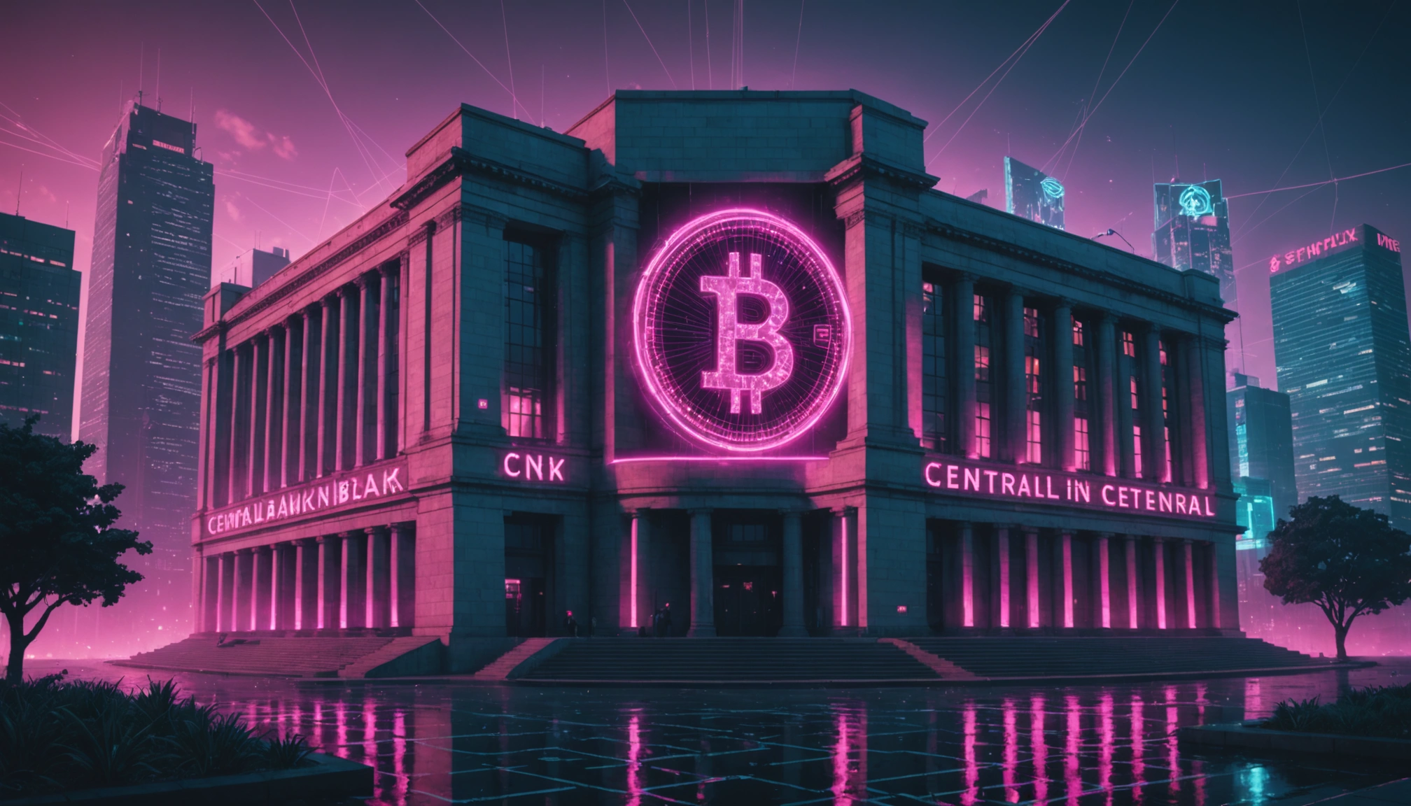 Graph showing cryptocurrency market trends over the past decade