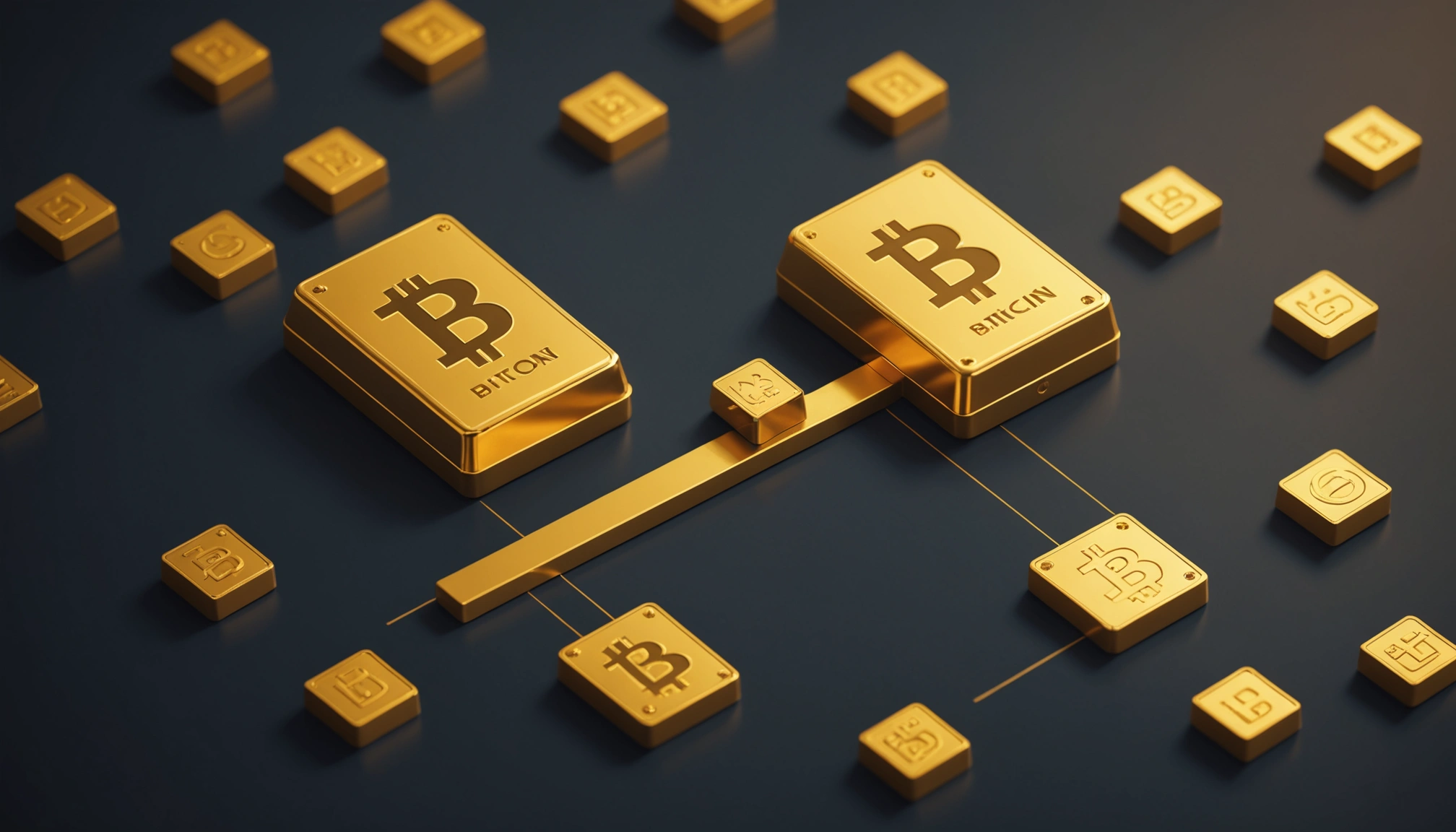 Illustration of global economic indicators impacting cryptocurrency value