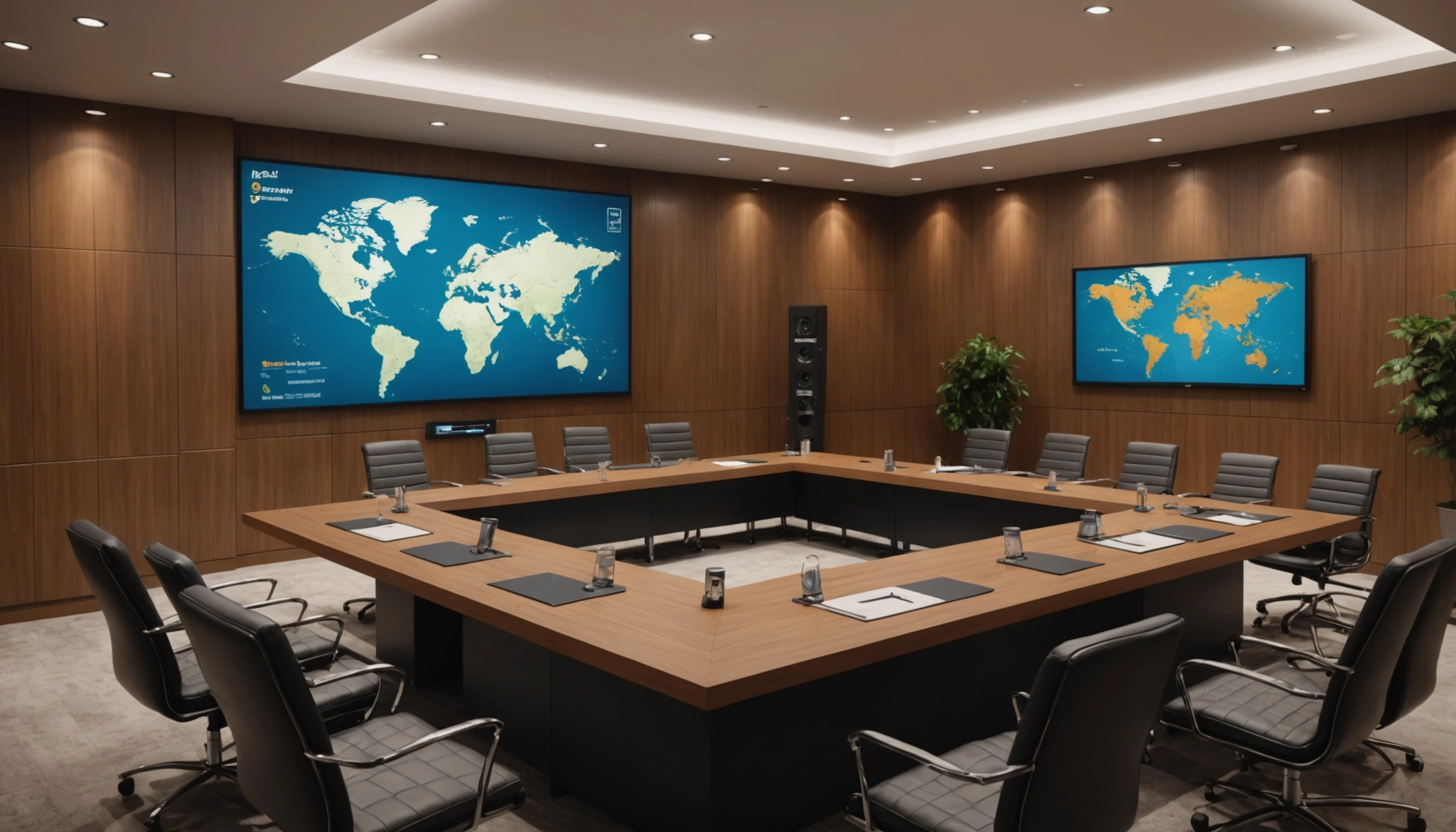 Diverse group discussing crypto regulations in a conference room